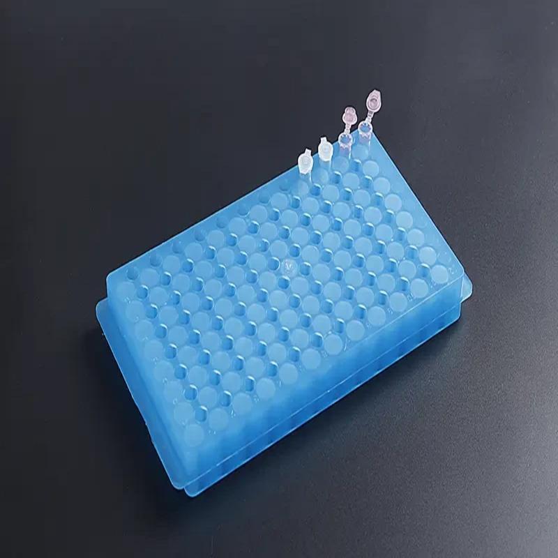 Штатив « Альбамед » для мікропробірок тип Еппендорф 0,5/1,5 мл на 96 місць, 2-х сторонній,HP4016